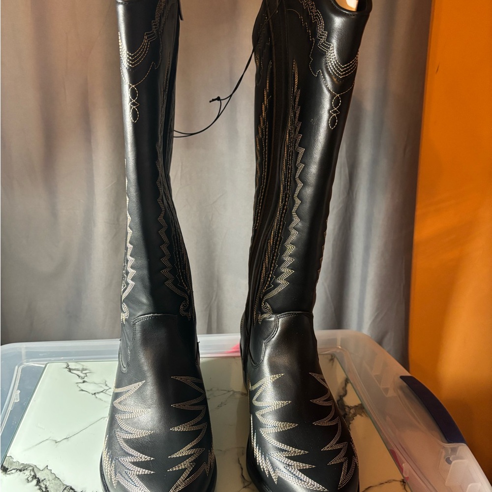 Torrid Western Knee Boots